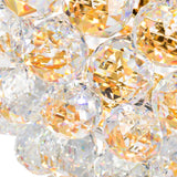 Empire 18 Light 28in Down Chandelier with Crystals