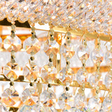 Empire 18 Light 28in Down Chandelier with Crystals
