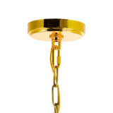 Empire 18 Light 28in Down Chandelier with Crystals