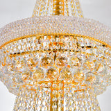 Empire 32 Light 30in Down Chandelier with Crystals