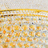 Empire 38 Light 42in Down Chandelier with Crystals