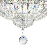 Stefania Chrome Flush Mount