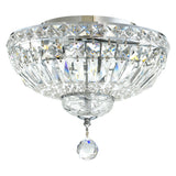 Stefania Chrome Flush Mount