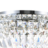 Stefania Chrome Flush Mount