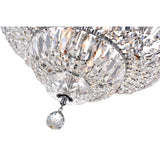Stefania Chrome Flush Mount