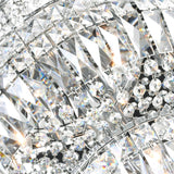 Stefania Chrome Flush Mount