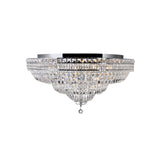 Stefania Chrome Flush Mount