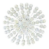 Princess 8 Light 20in Down Chandelier with Crystals