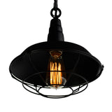 Morgan 1 Light Black Down Mini Pendant