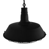 Morgan 1 Light Black Down Mini Pendant