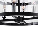 Miette 4 Light 18in Cage Flush Mount