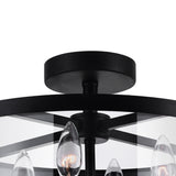 Miette 4 Light 18in Cage Flush Mount