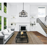 Sierra Black Chandelier