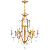 Electra Oxidized Bronze Chandelier
