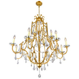 Electra Oxidized Bronze Chandelier