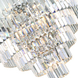 Weiss Chrome Down Chandelier