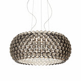 Caboche Plus Suspension by Foscarini, Size: Large, Color: Grey, | Casa Di Luce Lighting