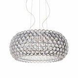 Caboche Plus Suspension by Foscarini, Size: Large, Color: Transparent, | Casa Di Luce Lighting