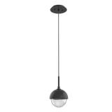 Cabochon Pendant Light Matte Black Matching Finish By Hammerton