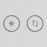Cadre Round Mirror Small Brushed Nickel By Generation Lighting - Detailed View7