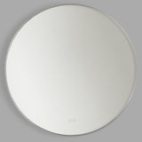 Cadre Round Mirror Small Brushed Nickel By Generation Lighting - front View