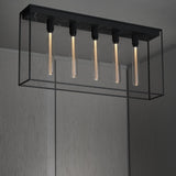 Caged 5.0 Ceiling Light Black Marble By Buster And Punch