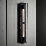 Caged Wall Sconce Extra Large Black By Buster And Punch