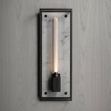Caged Wall Sconce Large White By Buster And Punch Front View