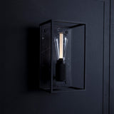 Caged Wall Sconce Medium Black By Buster And Punch Lifestyle View