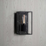Caged Wall Sconce Medium Black By Buster And Punch