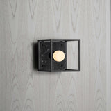 Caged Wall Sconce Small Black By Buster And Punch