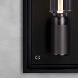 Caged Wet Wall Light Black Gun Metal By Buster And Punch Detailed View