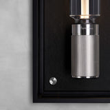 Caged Wet Wall Light Black Steel By Buster And Punch Detailed View