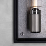 Caged Wet Wall Light Steel By Buster And Punch Detailed View