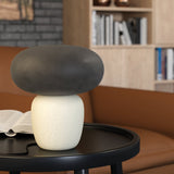 Cahuama Table Lamp White Black By Eglo - Lifestyle View1