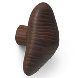 Cairn Hooks Set of 2 Dark Brown By Ferm Living - Side View1