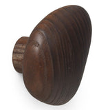 Cairn Hooks Set of 2 Dark Brown By Ferm Living - Side View