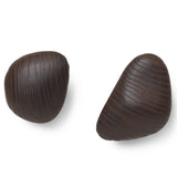 Cairn Hooks Set of 2 Dark Brown By Ferm Living