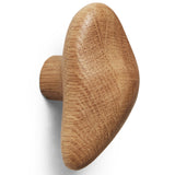 Cairn Hooks Set of 2 Oak By Ferm Living - Side View1