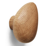 Cairn Hooks Set of 2 Oak By Ferm Living - Side View