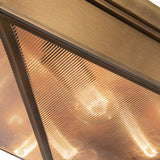 Cairo Ceiling Light By Alora Large VBCR Finish