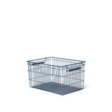 Cala Stackable Baskets, Set of 2 - Dark Blue
