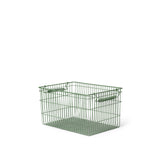 Cala Stackable Baskets, Set of 2 - Verdant Green