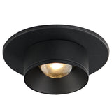 Caldera 120 277V LED Flush Mount Black By Maxim Lighting With Light