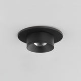 Caldera 120 277V LED Flush Mount Black By Maxim Lighting