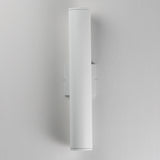 Caldera Outdoor Wall Sconce Medium White By Maxim Lighting - Front View