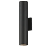 Caldera Outdoor Wall Sconce Small Black By Maxim Lighting