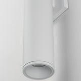 Caldera Outdoor Wall Sconce Small White By Maxim Lighting - Detaield View
