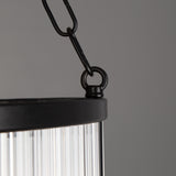 Caledon Two-Tier Chandelier - Matte Black