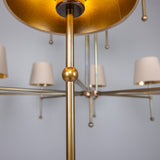 California Two Tier Chandelier - Antique Brass
